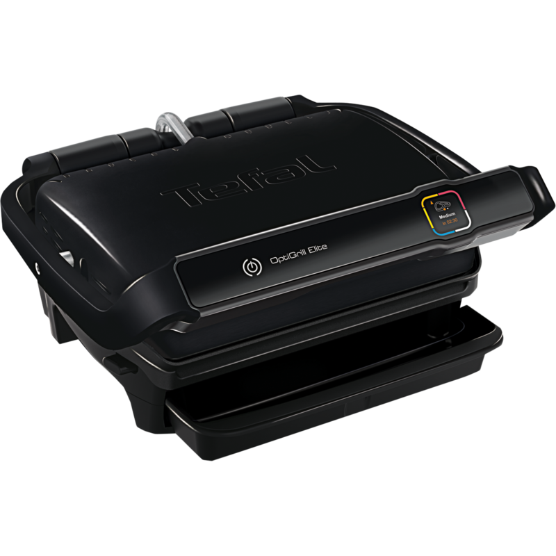 Tefal OptiGrill Elite GC7508 Grill Sort Tefal OptiGrill Elite GC7508 Grill Sort